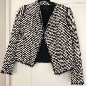 Ann Taylor B&W Blazer/Jacket